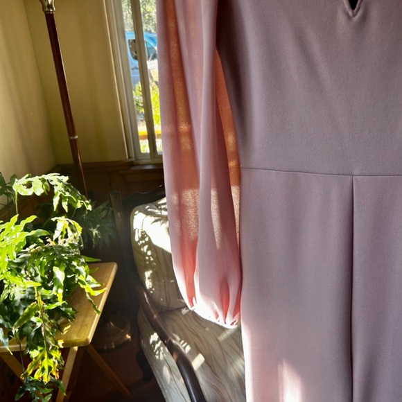 Vintage Formal Dusty Pink Jumpsuit - Picture 12 of 15